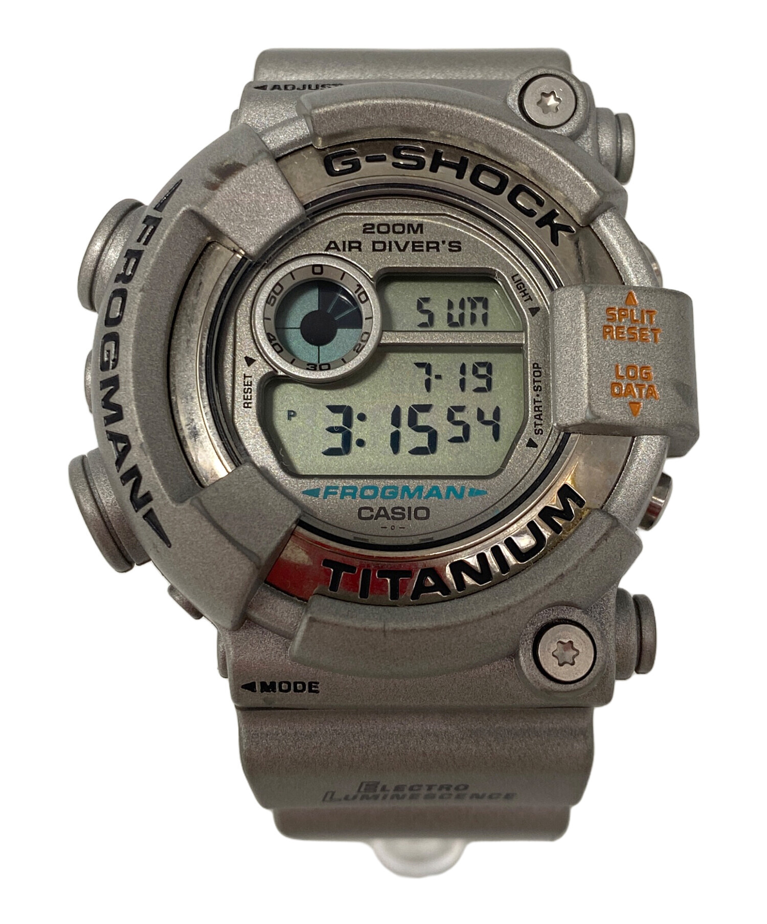 中古・古着通販】CASIO (カシオ) G-SHOCK FROGMAN グレー｜ブランド