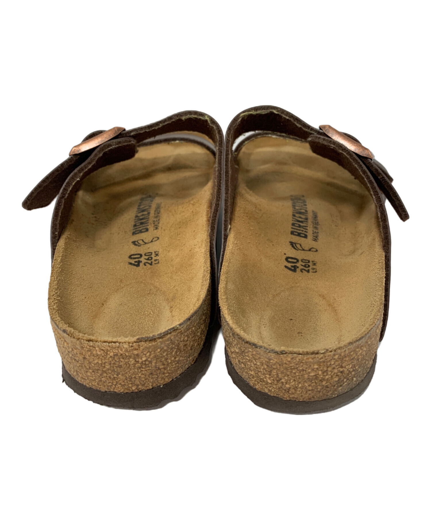 中古・古着通販】BIRKENSTOCK (ビルケンシュトック) サンダル ブラウン
