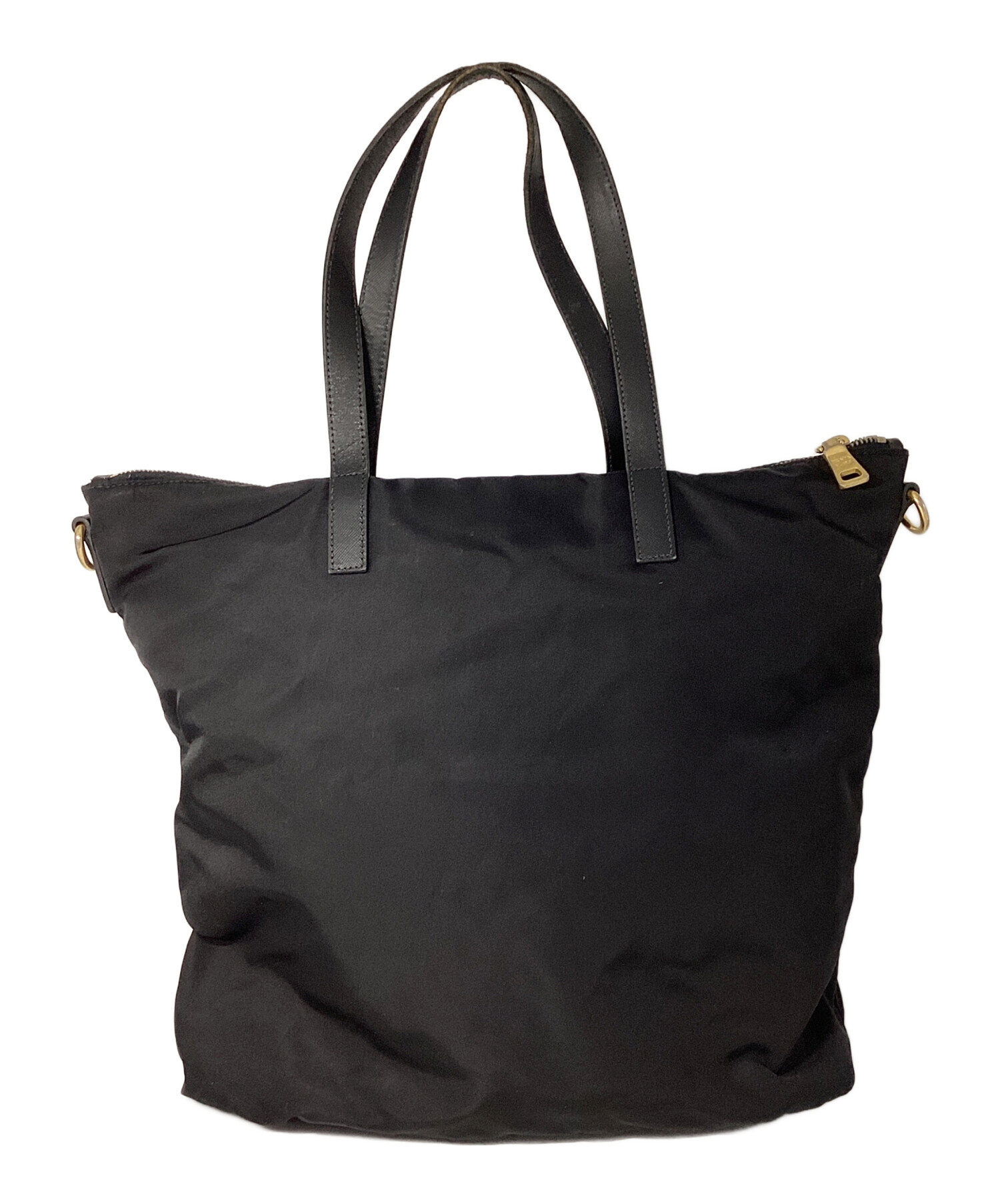 中古・古着通販】PRADA (プラダ) ナイロントートバッグ ブラック
