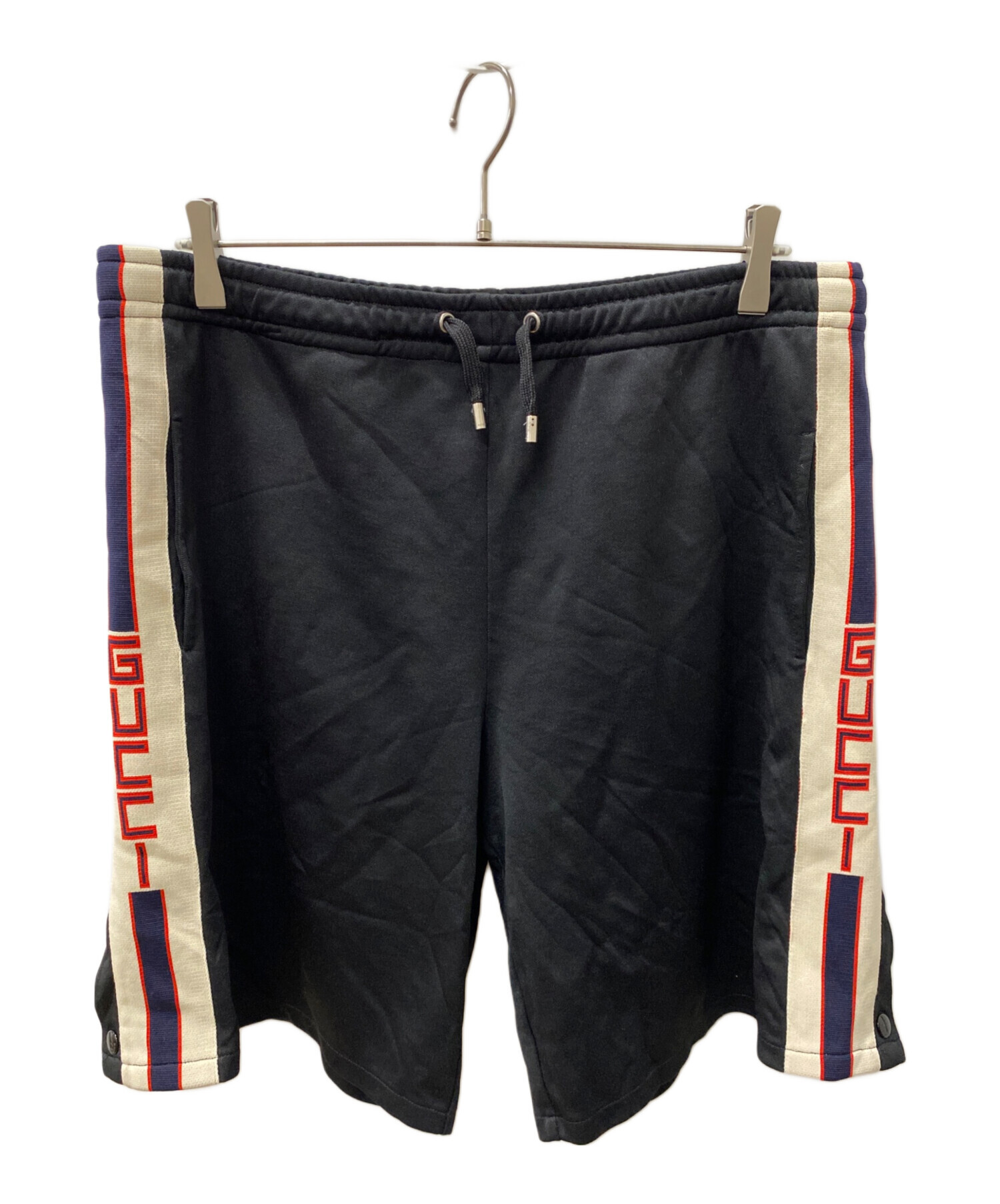 中古・古着通販】GUCCI (グッチ) サイドスナップロゴライン テクニカル