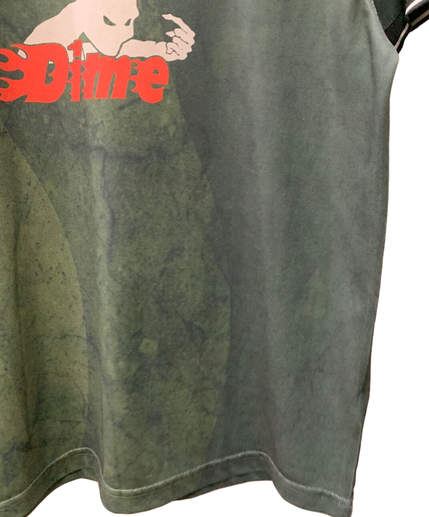 中古・古着通販】Dime (ダイム) サッカーシャツ グリーン サイズ:M