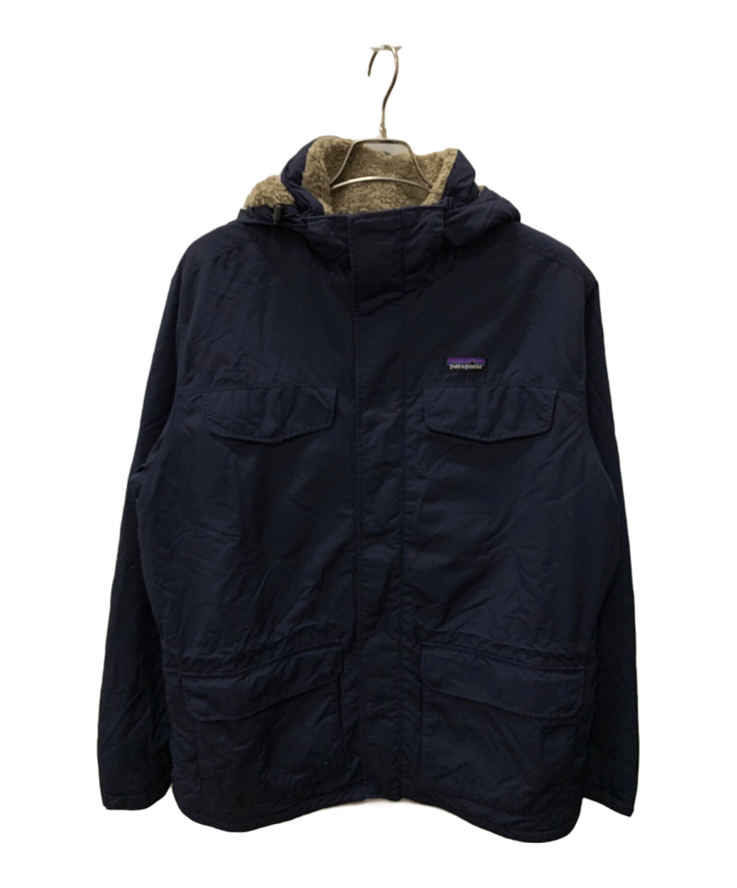 patagonia フード付きイスマスパーカー ネイビー 中古・古着通販】Patagonia (パタゴニア) イスマスパーカー ネイビー