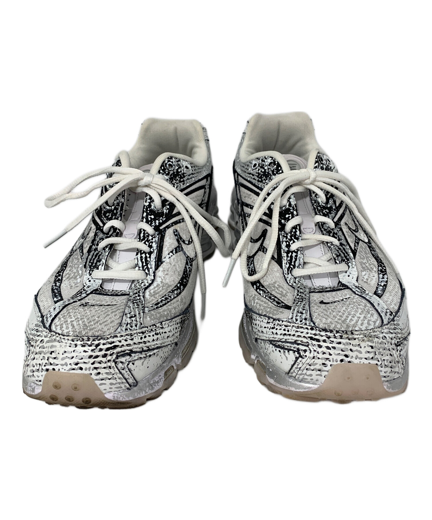 中古・古着通販】NIKE (ナイキ) Shox Ride 2 ホワイト×ブラック サイズ