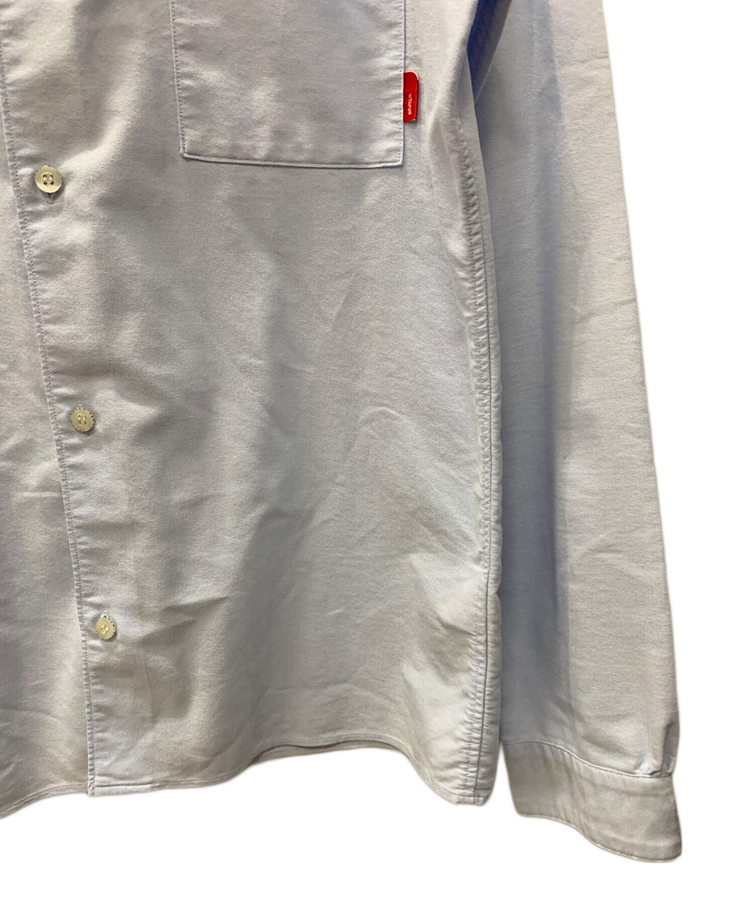 中古・古着通販】WTAPS (ダブルタップス) 長袖シャツ スカイブルー