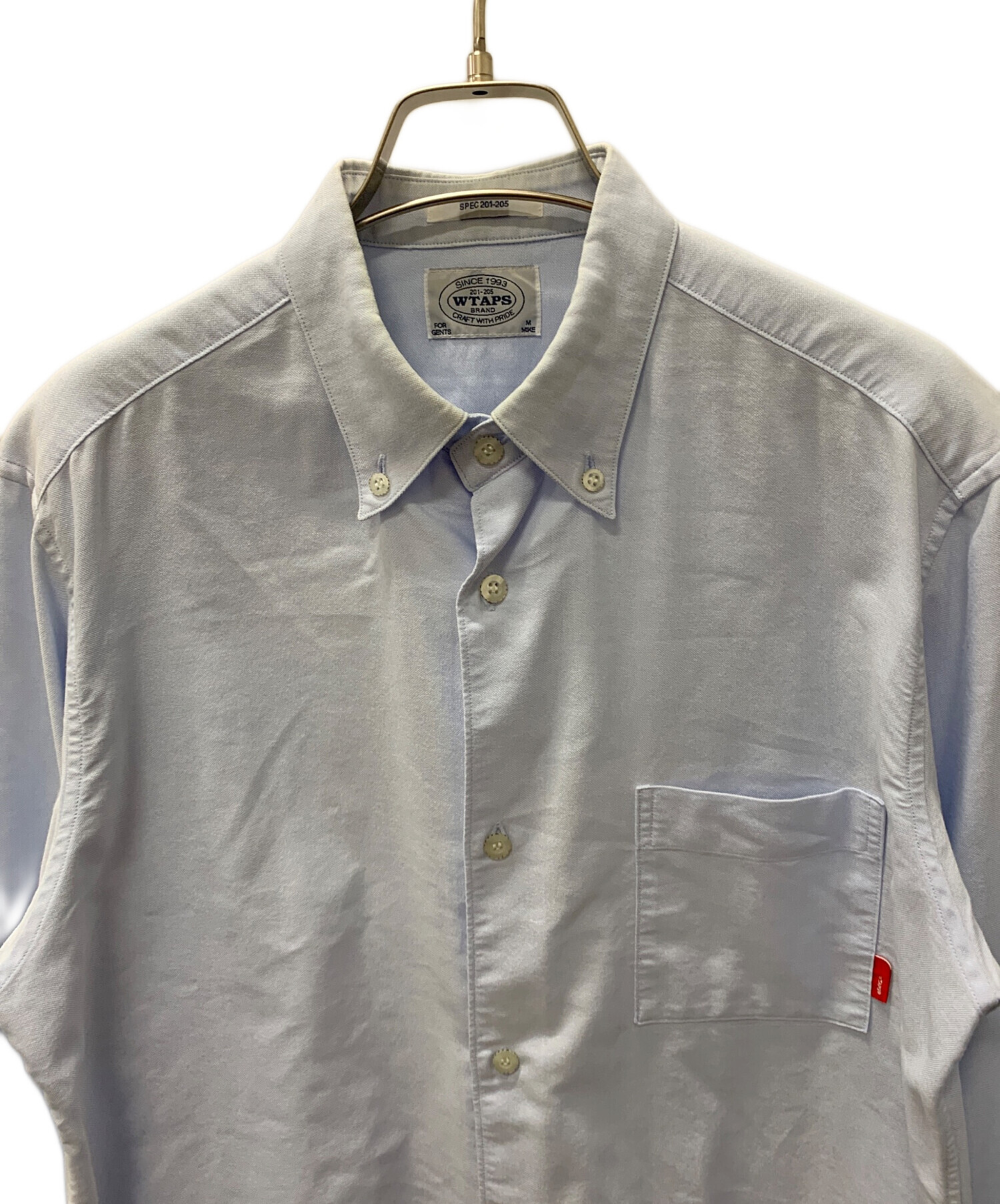 中古・古着通販】WTAPS (ダブルタップス) 長袖シャツ スカイブルー