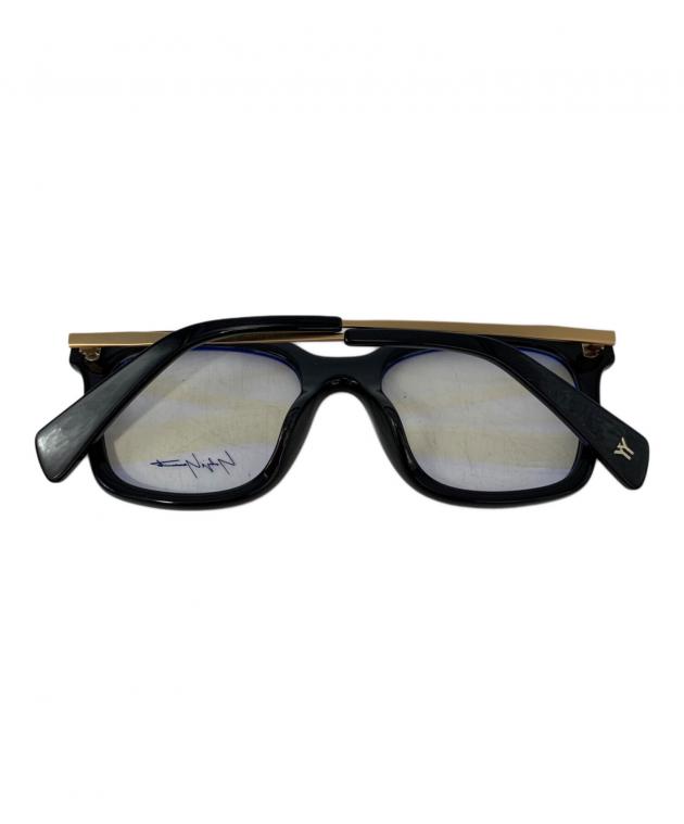 中古・古着通販】YOHJI YAMAMOTO (ヨウジヤマモト) 眼鏡 ブラック