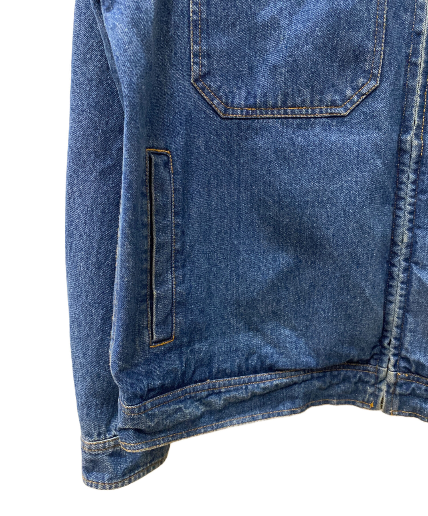 中古・古着通販】stussy (ステューシー) デニムジップジャケット