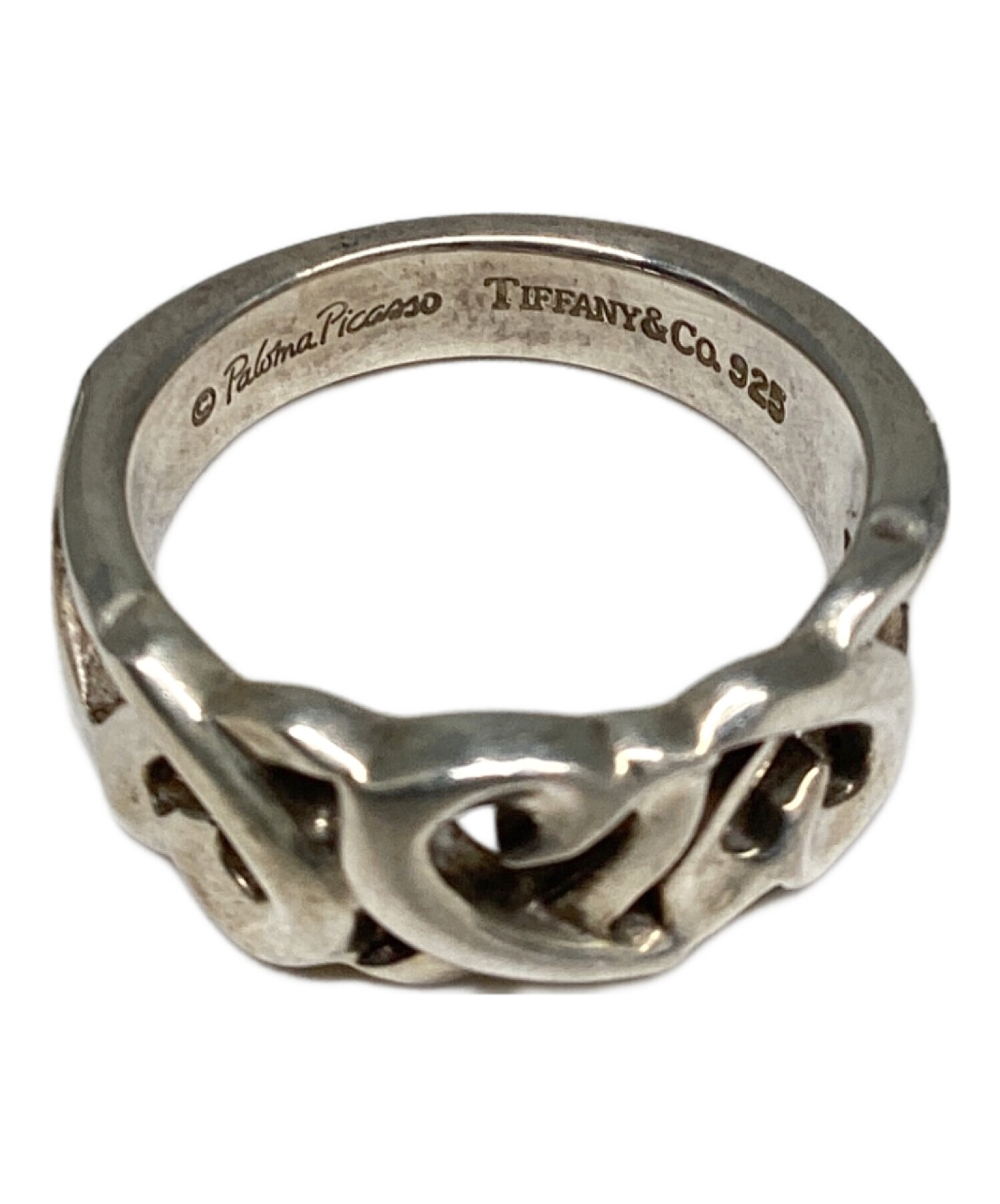 極美品 ティファニー リング 11号 トリプルラビングハート 925 中古・古着通販】TIFFANY & Co. (ティファニー) トリプルラビング