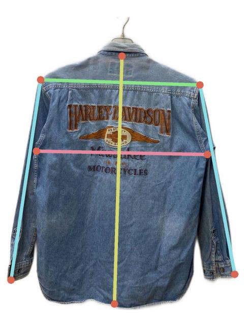 中古・古着通販】HARLEY-DAVIDSON (ハーレーダビッドソン) デニム