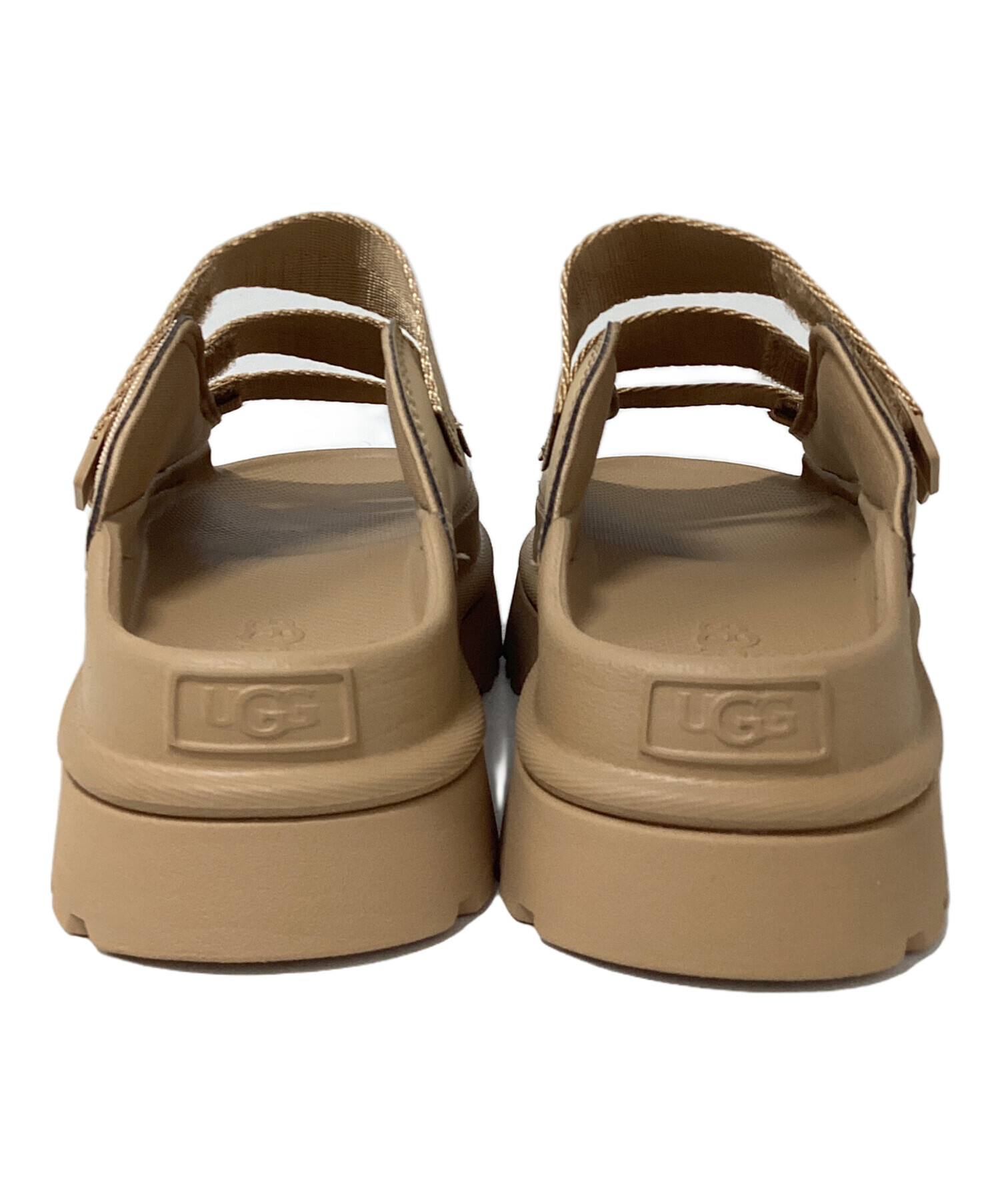 【UGG】GoldenGlow 24cm ベージュ【極美品】 中古・古着通販】UGG (アグ) GoldenGlow Slide ベージュ サイズ:24cm