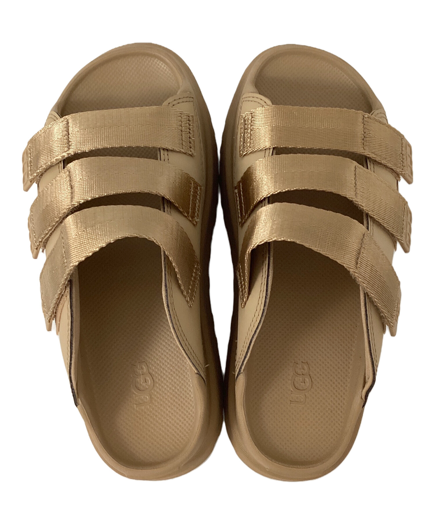 中古・古着通販】UGG (アグ) GoldenGlow Slide ベージュ サイズ:24cm