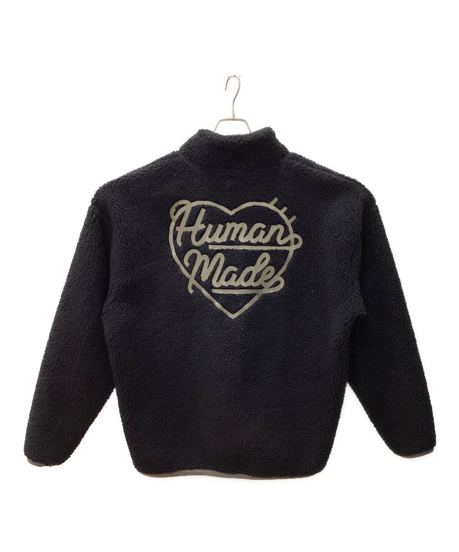 Human Made フリース プルオーバージャケット　L 中古・古着通販】HUMAN MADE (ヒューマンメイド) ボアフリースプル