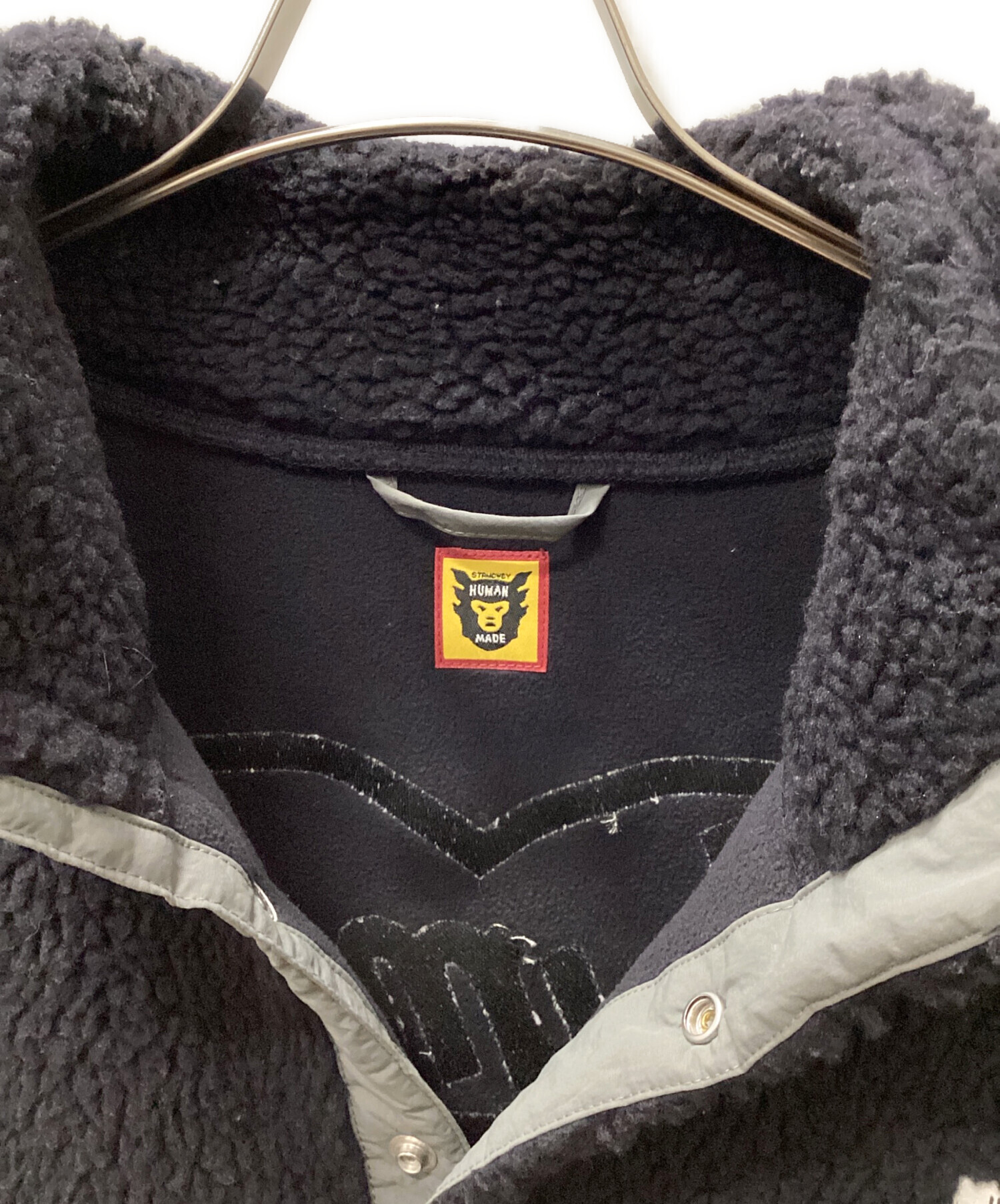 中古・古着通販】HUMAN MADE (ヒューマンメイド) ボアフリースプル