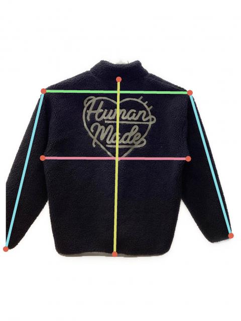 中古・古着通販】HUMAN MADE (ヒューマンメイド) ボアフリースプル
