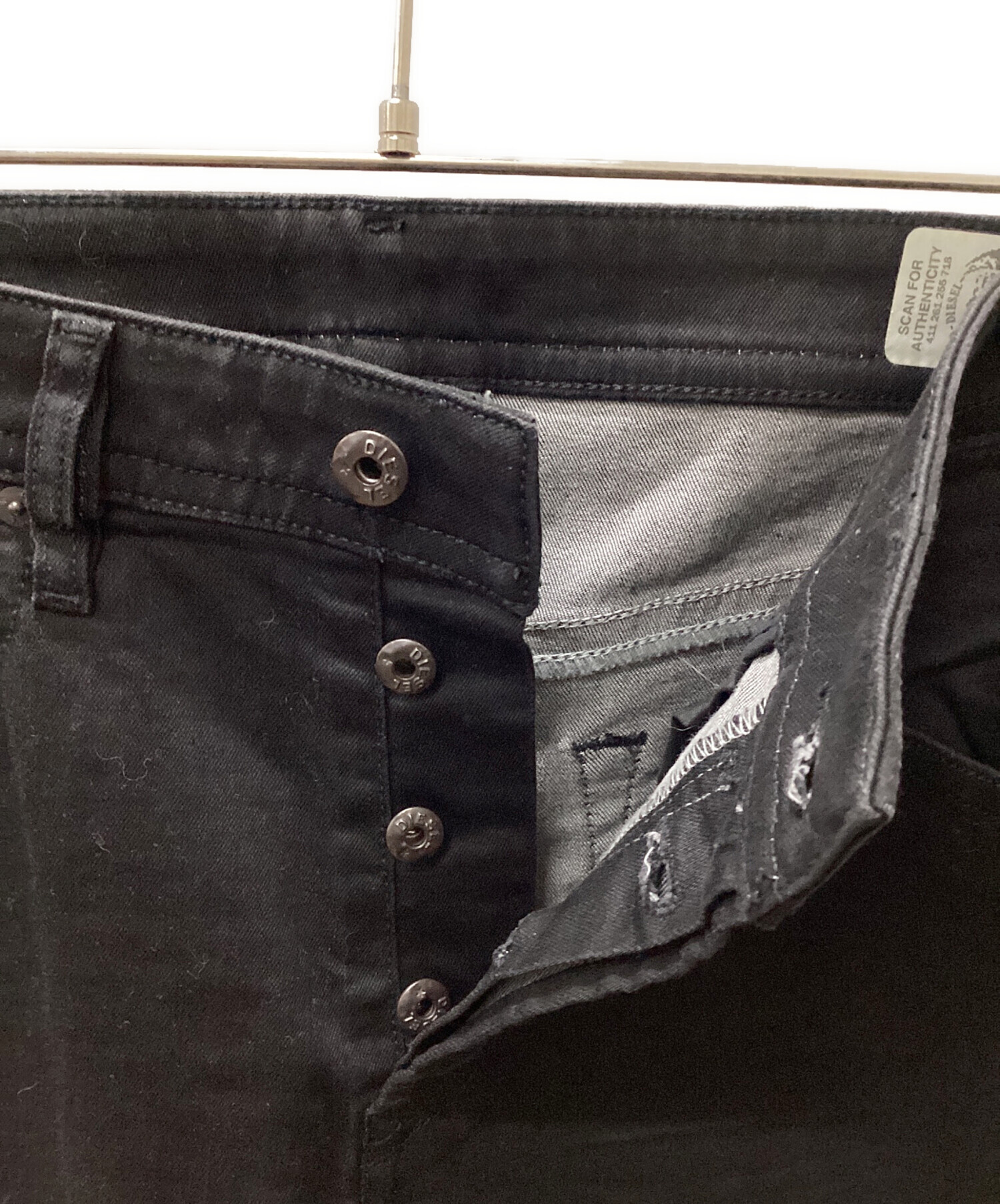 中古・古着通販】DIESEL (ディーゼル) ストレッチデニムパンツ 