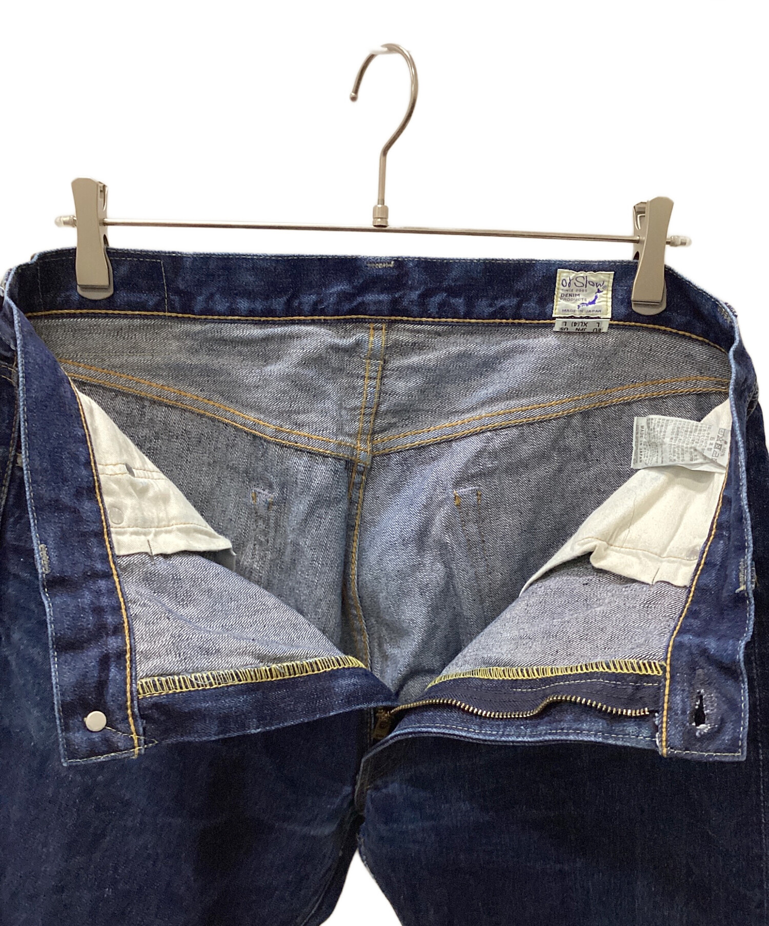 中古・古着通販】orSlow (オアスロウ) 107デニムパンツ インディゴ 