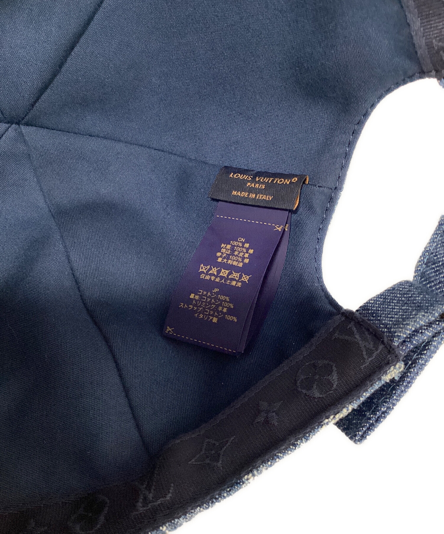 中古・古着通販】LOUIS VUITTON (ルイ ヴィトン) キャップ・LV 