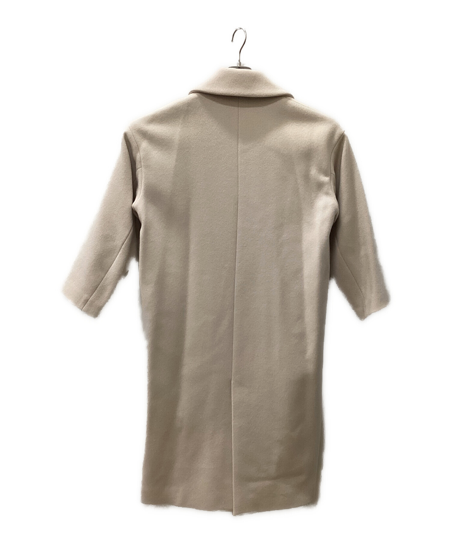中古・古着通販】IENA (イエナ) ウールコート アイボリー サイズ:36