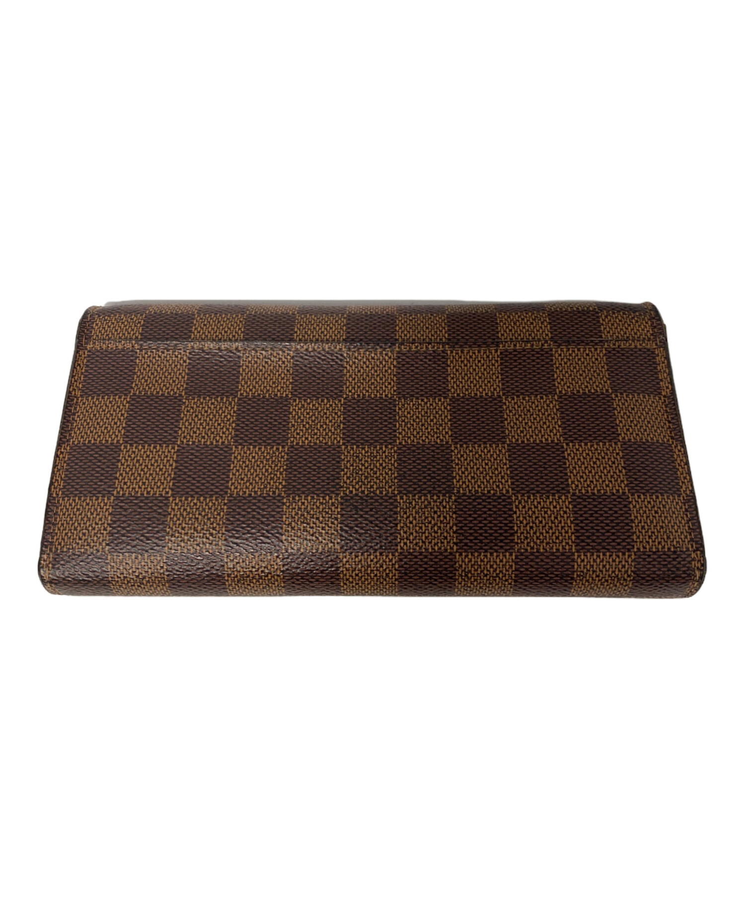 小倉井筒屋LOUIS VUITTON ダークブラウン 長財布 正規品 中古・古着通販】LOUIS VUITTON (ルイ ヴィトン) 長財布 ブラウン
