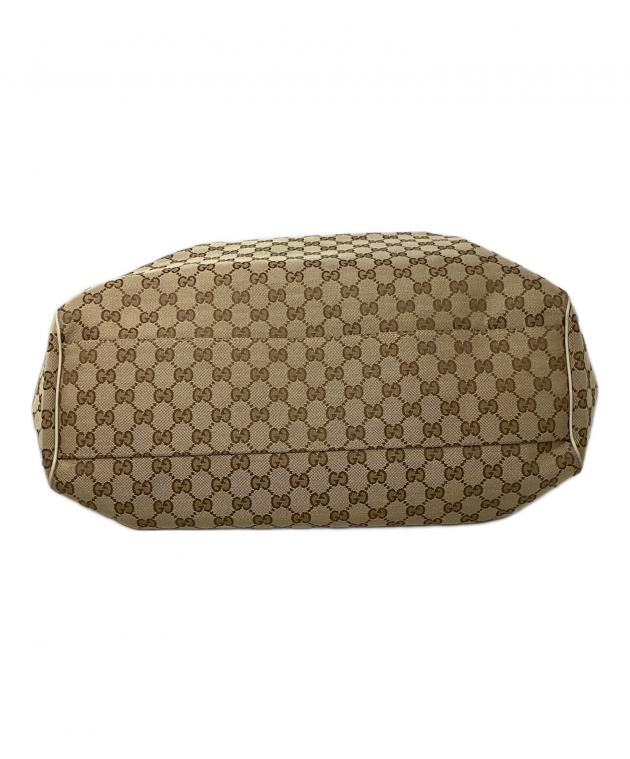 中古・古着通販】GUCCI (グッチ) GGキャンバススーキートートバッグ