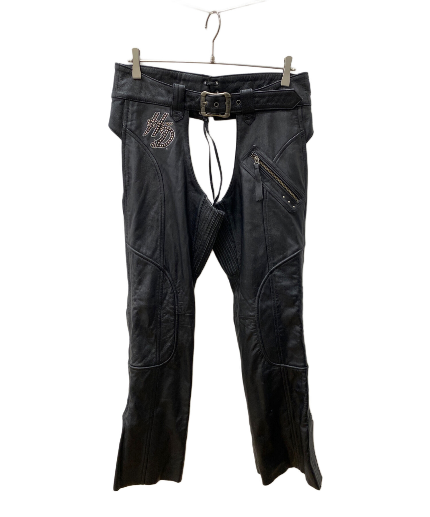 ✨新品✨Harley-Davidson レザー チャップス 黒　メンズM 中古・古着通販】HARLEY-DAVIDSON (ハーレーダビッドソン) レザー