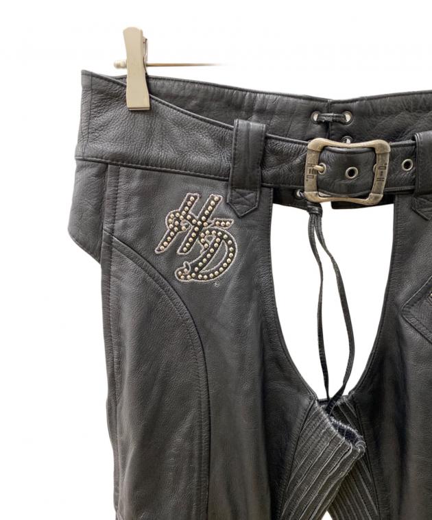 ハーレーダビッドソンharley davidsoレザーチャップス レザーパンツ 中古・古着通販】HARLEY-DAVIDSON (ハーレーダビッドソン) レザー