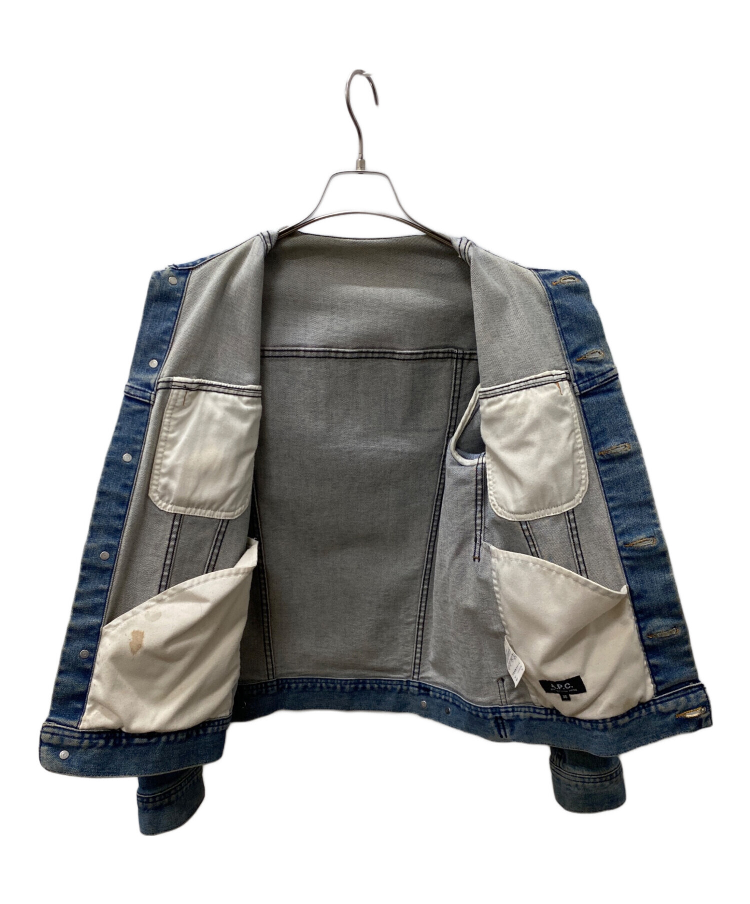 中古・古着通販】A.P.C. (アーペーセー) デニムジャケット インディゴ