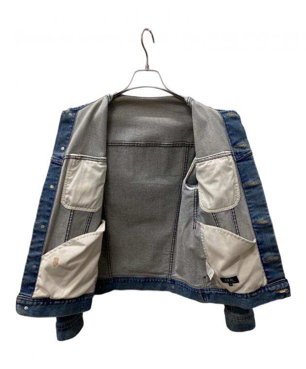 A.P.C デニムジャケット xs 中古・古着通販】A.P.C. (アーペーセー) デニムジャケット インディゴ