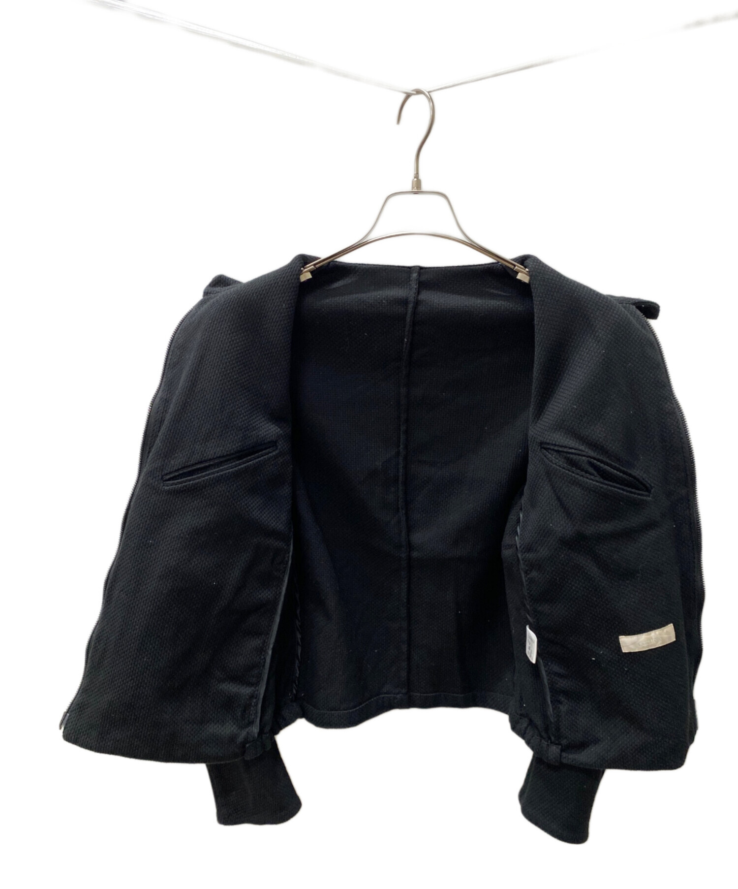 中古・古着通販】COLINA (コリーナ) ライダースジャケット ブラック