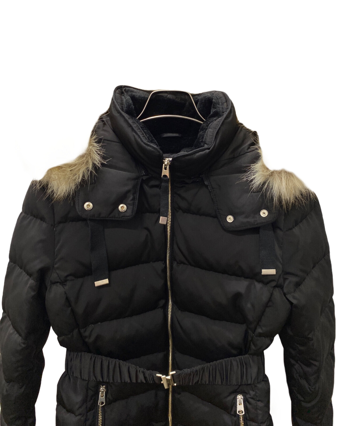 中古・古着通販】ZARA (ザラ) ダウンジャケット ブラック サイズ:M