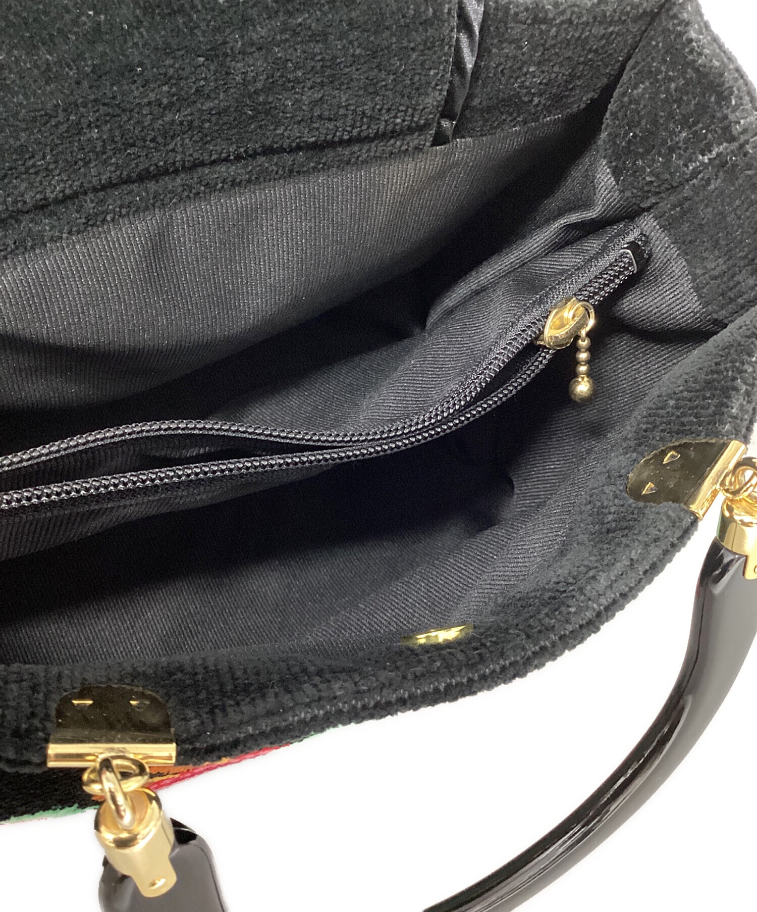 中古・古着通販】FEILER (フェイラー) ハンドバッグ ブラック