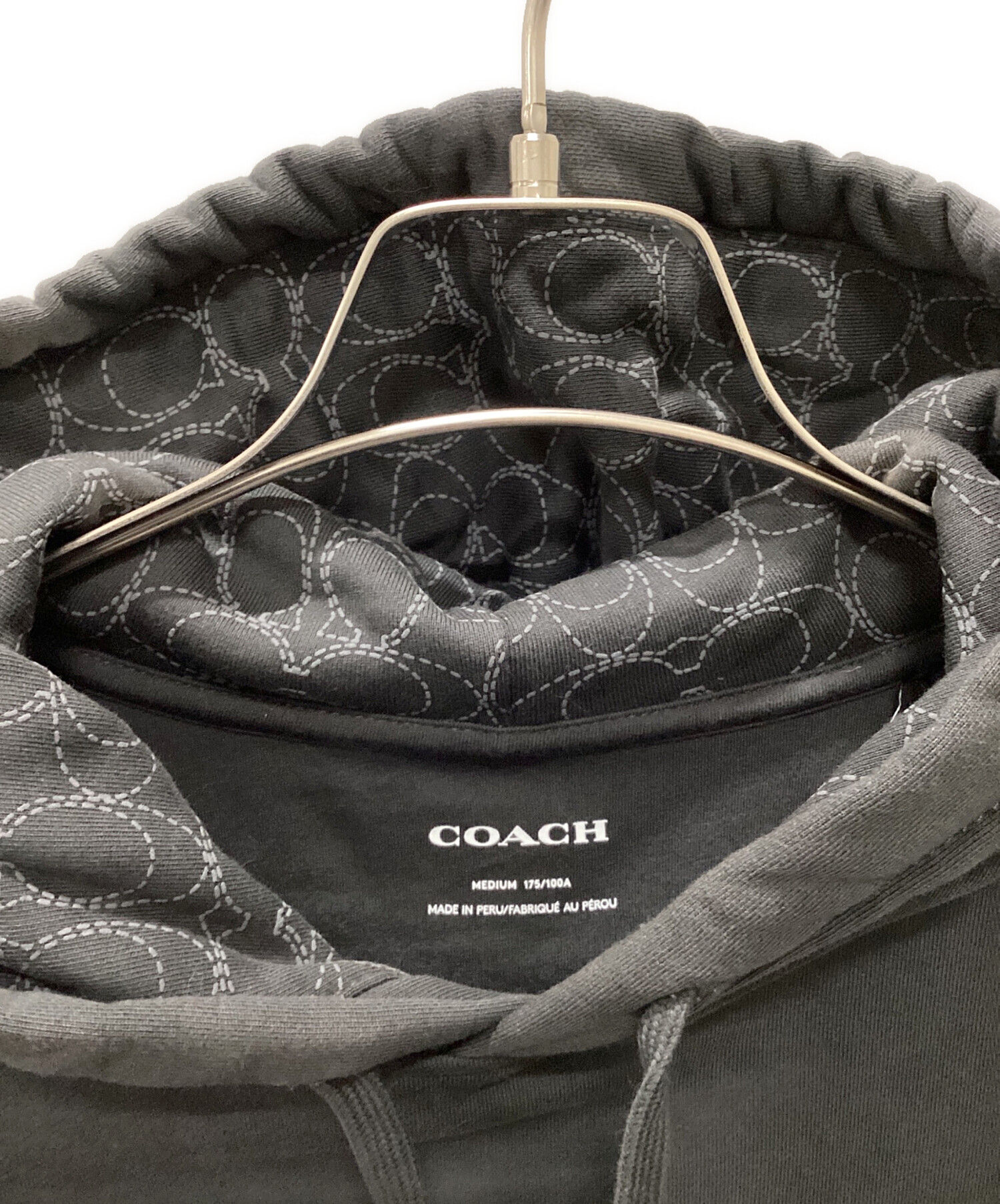 中古・古着通販】COACH (コーチ) シグネチャー プルオーバーパーカー