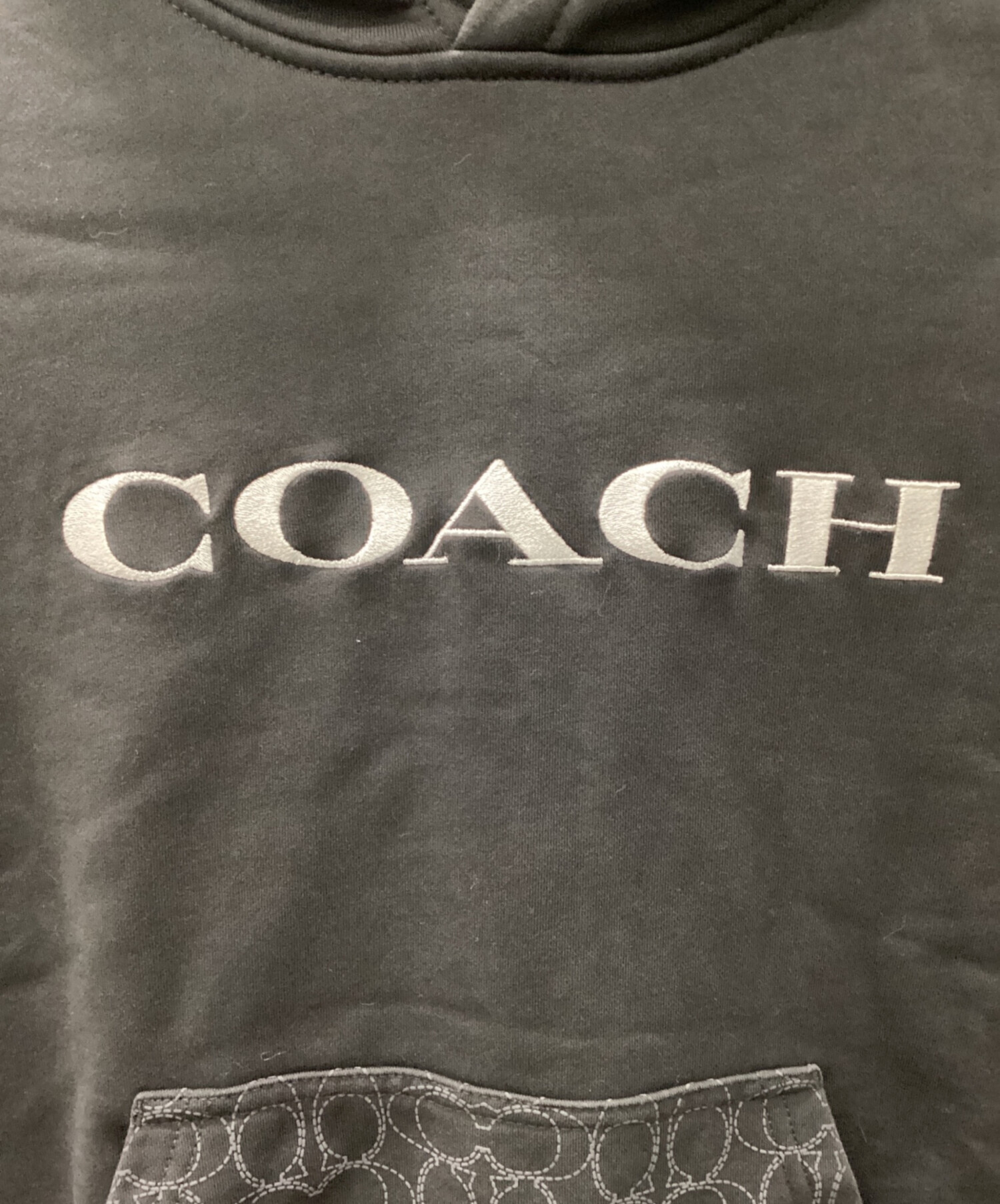 中古・古着通販】COACH (コーチ) シグネチャー プルオーバーパーカー