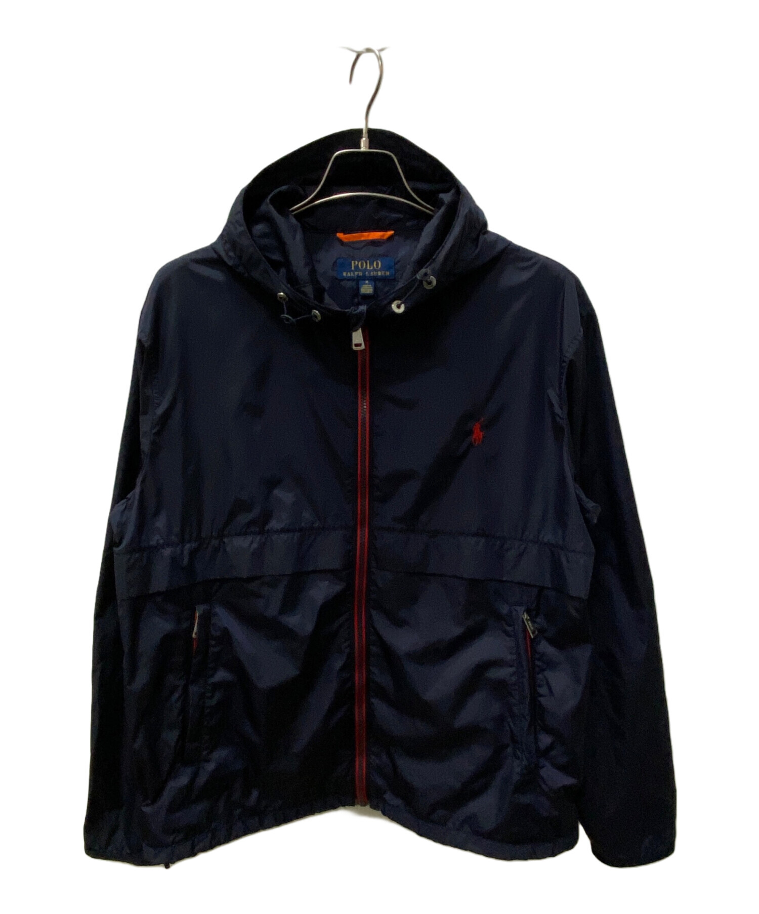 【美品✨】ポロラルフローレン マウンテンパーカー フード ネイビー XL相当 中古・古着通販】POLO RALPH LAUREN (ポロ・ラルフローレン