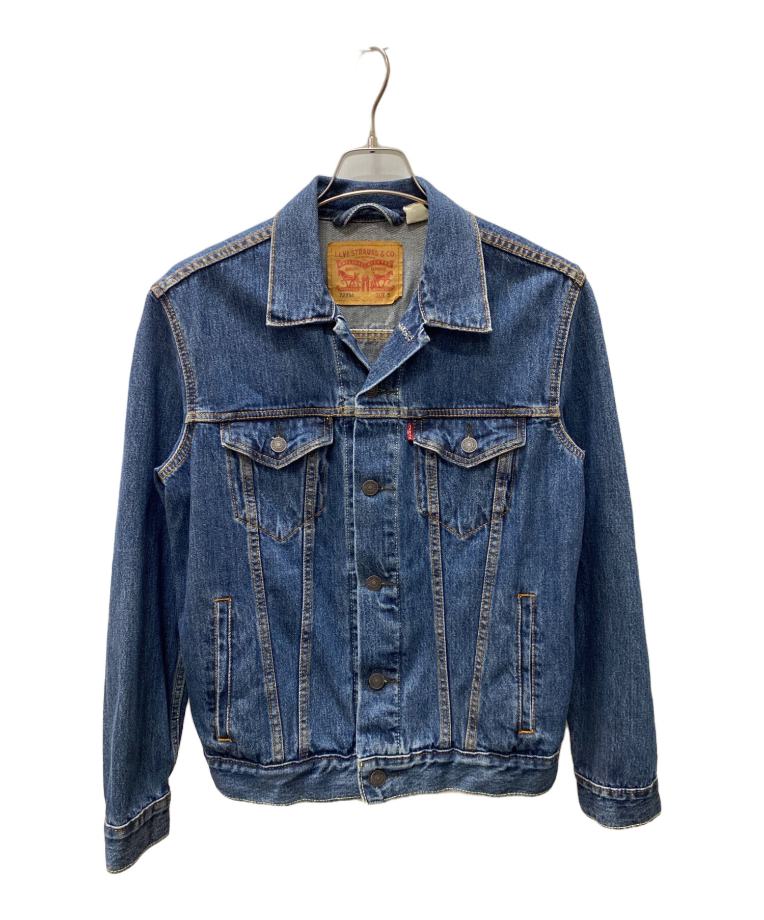 中古・古着通販】LEVI'S (リーバイス) デニムジャケット インディゴ