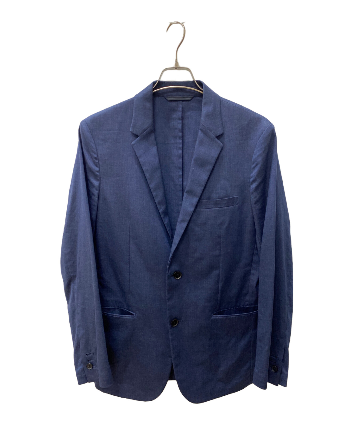 中古・古着通販】PLST (プラステ) 2Bスーツ ブルー サイズ:L｜ブランド