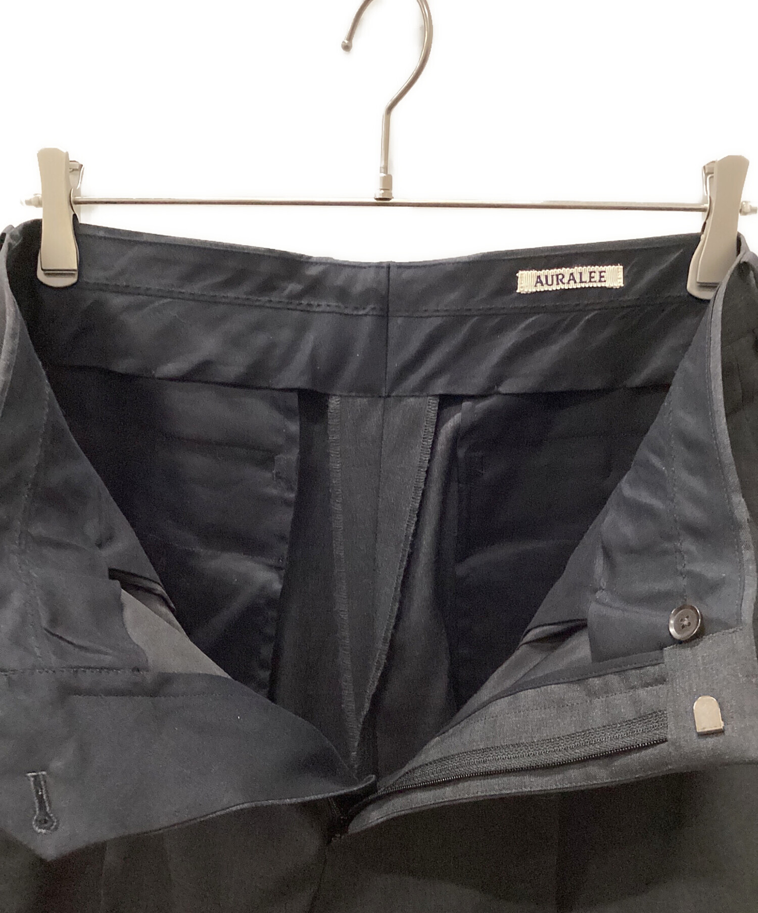 中古・古着通販】AURALEE (オーラリー) WASHABLE WOOL TROPICAL SLACKS