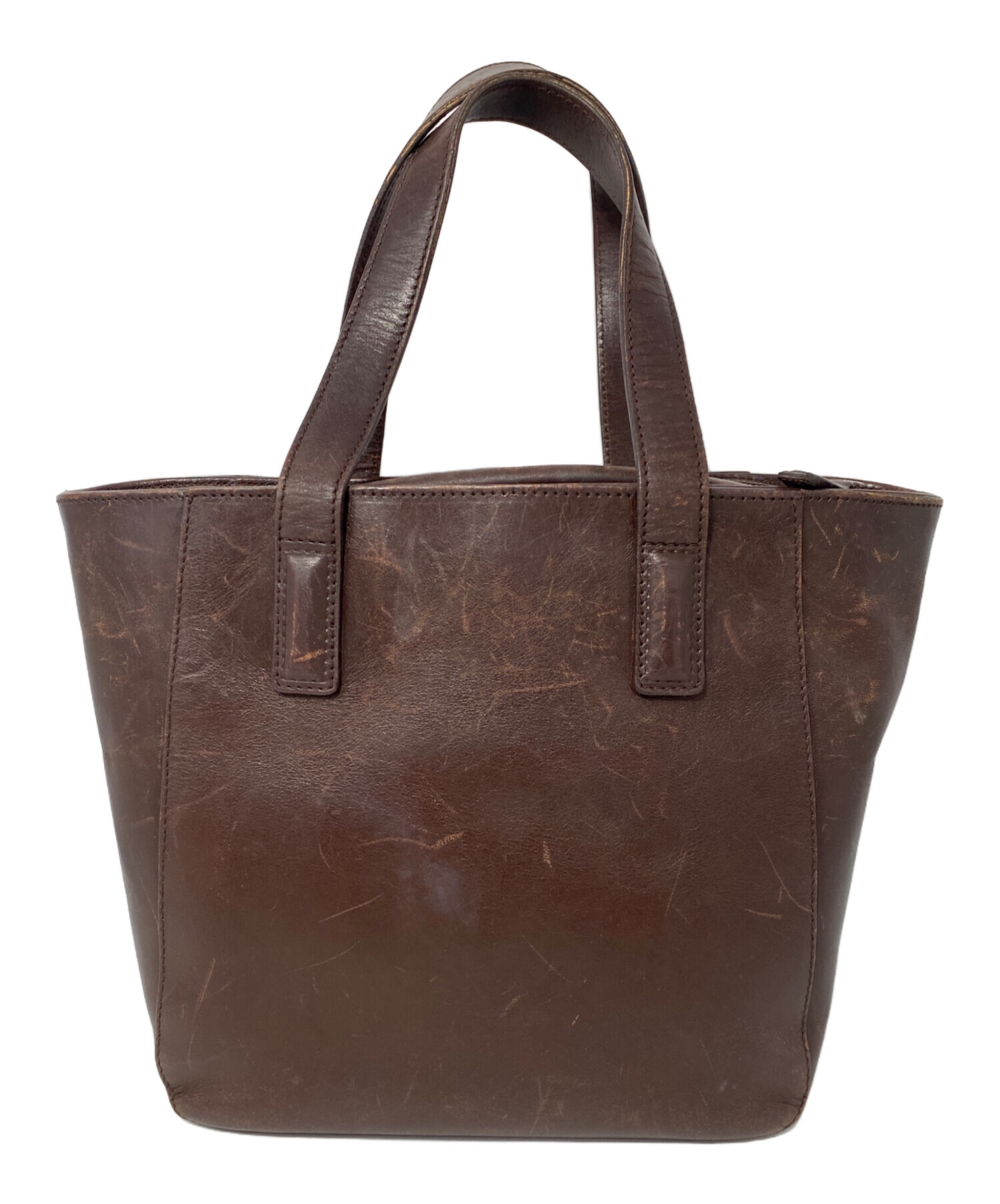 中古・古着通販】COACH (コーチ) ハンドバッグ ブラウン｜ブランド