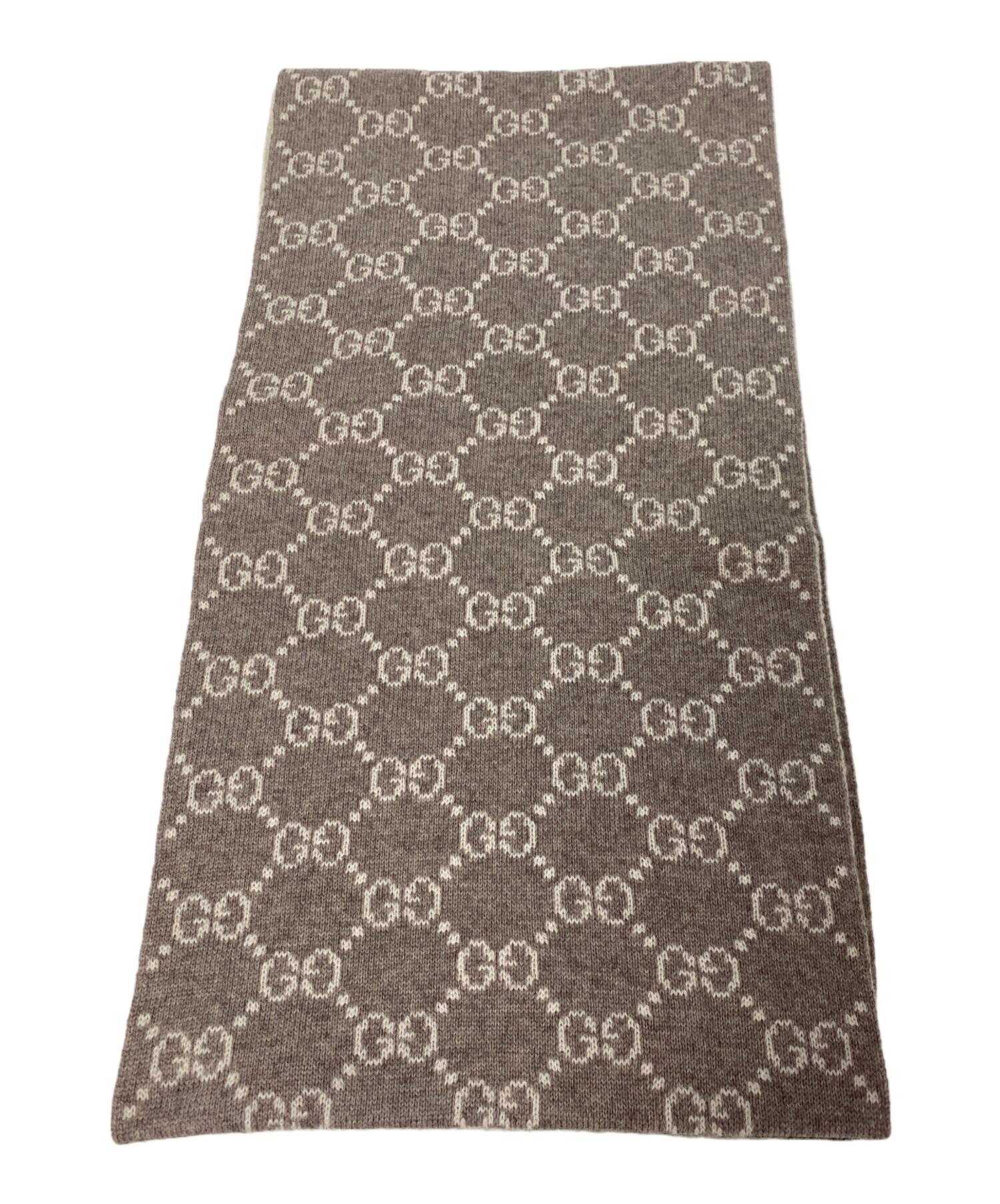 中古・古着通販】GUCCI (グッチ) GGパターンウィンタースカーフ