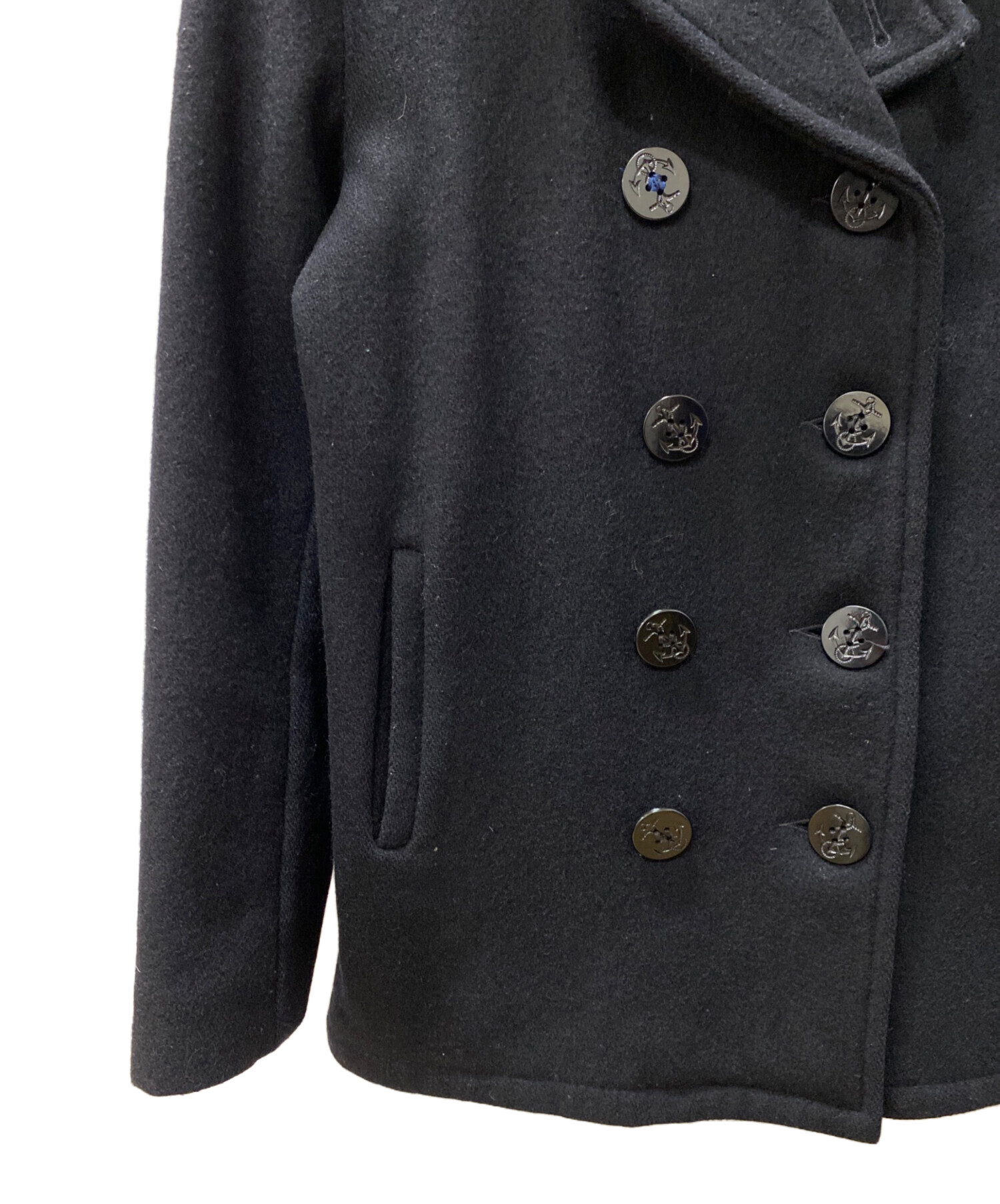中古・古着通販】Schott (ショット) Pコート ブラック サイズ:38