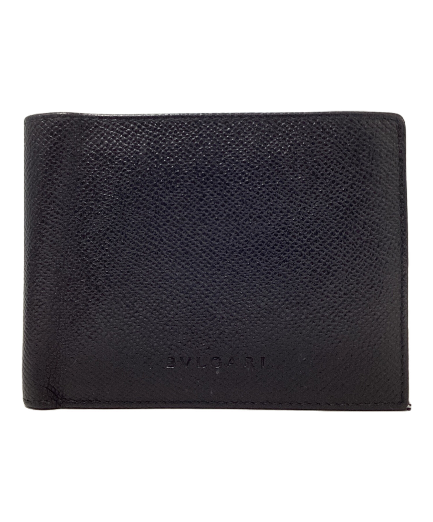 新品未使用BVLGARI Man's wallet Hipster 二つ折り財布 中古・古着通販】BVLGARI (ブルガリ) HIPSTER LARGE 2 FOLDS ブラック