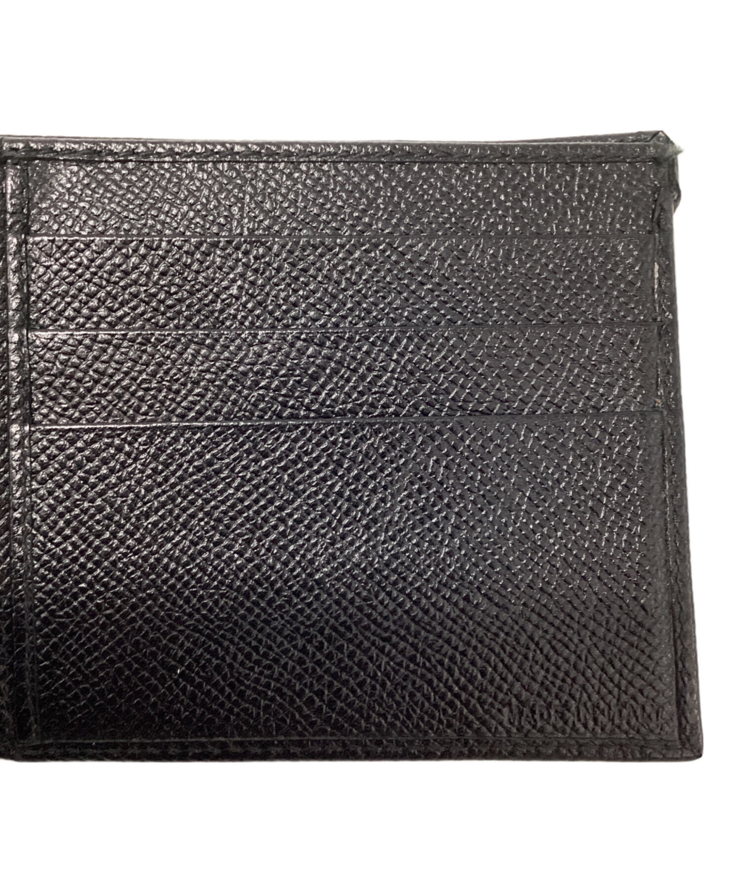 中古・古着通販】BVLGARI (ブルガリ) HIPSTER LARGE 2 FOLDS ブラック