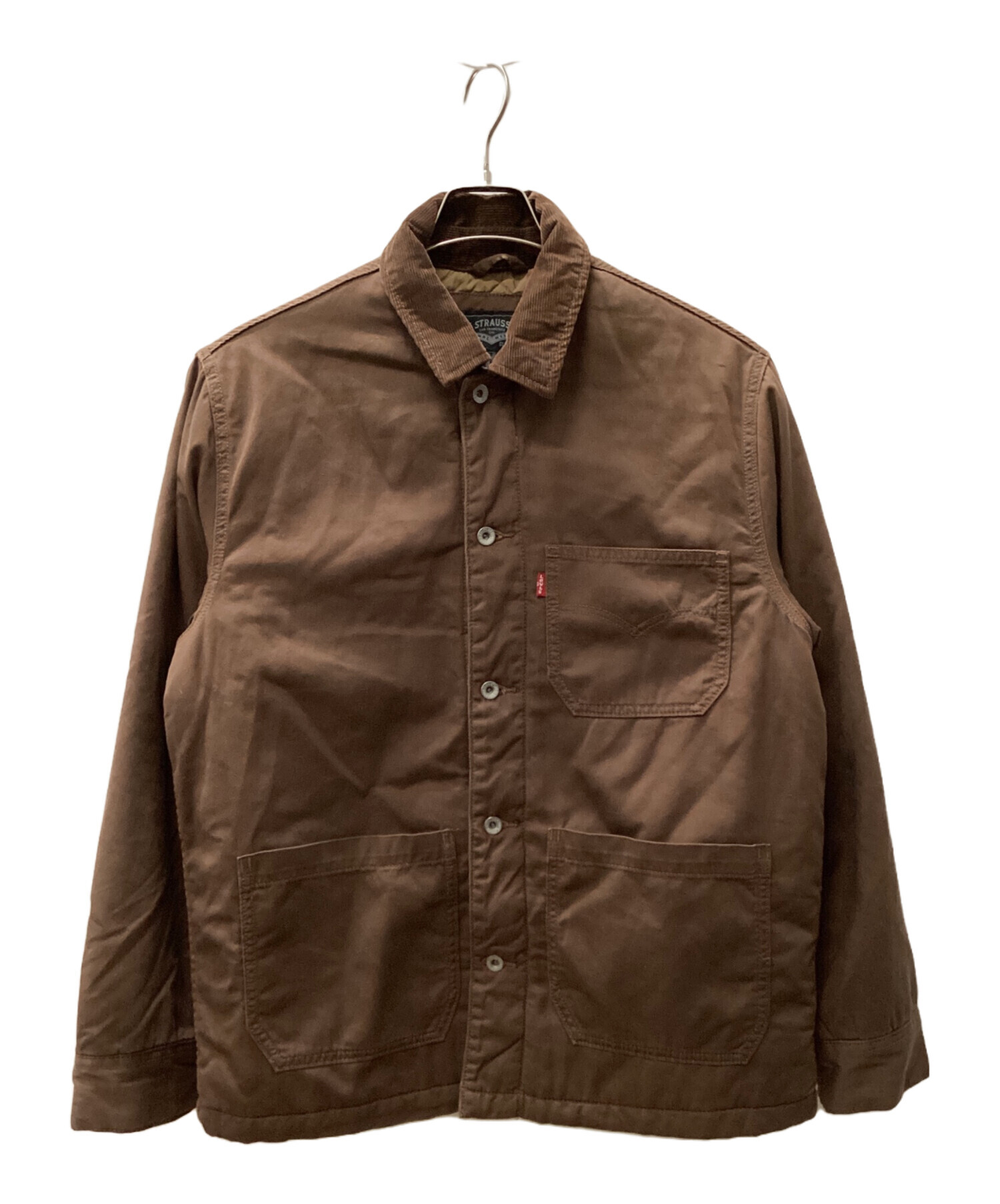中古・古着通販】LEVI'S (リーバイス) カバーオール ブラウン サイズ:S