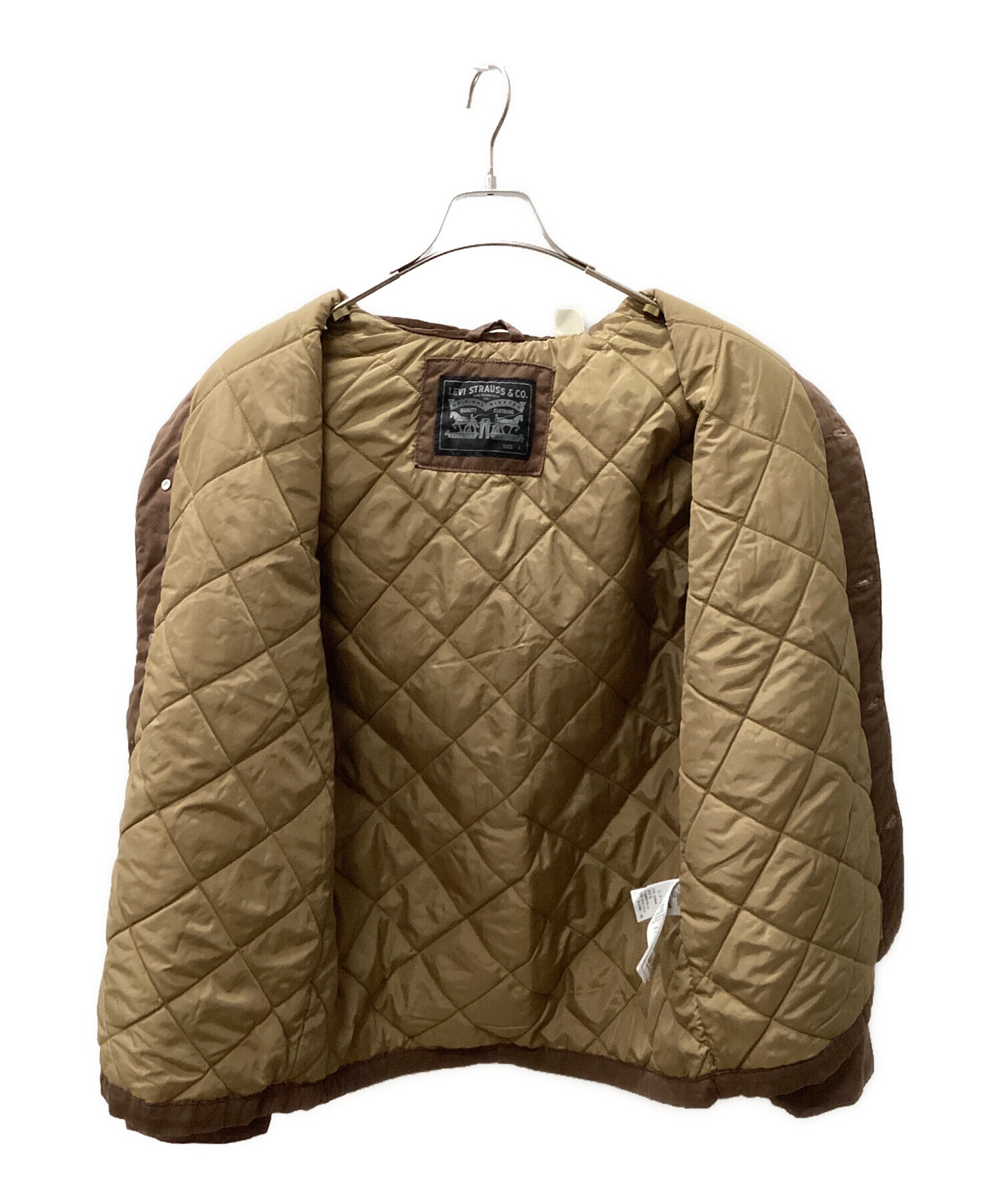 中古・古着通販】LEVI'S (リーバイス) カバーオール ブラウン サイズ:S