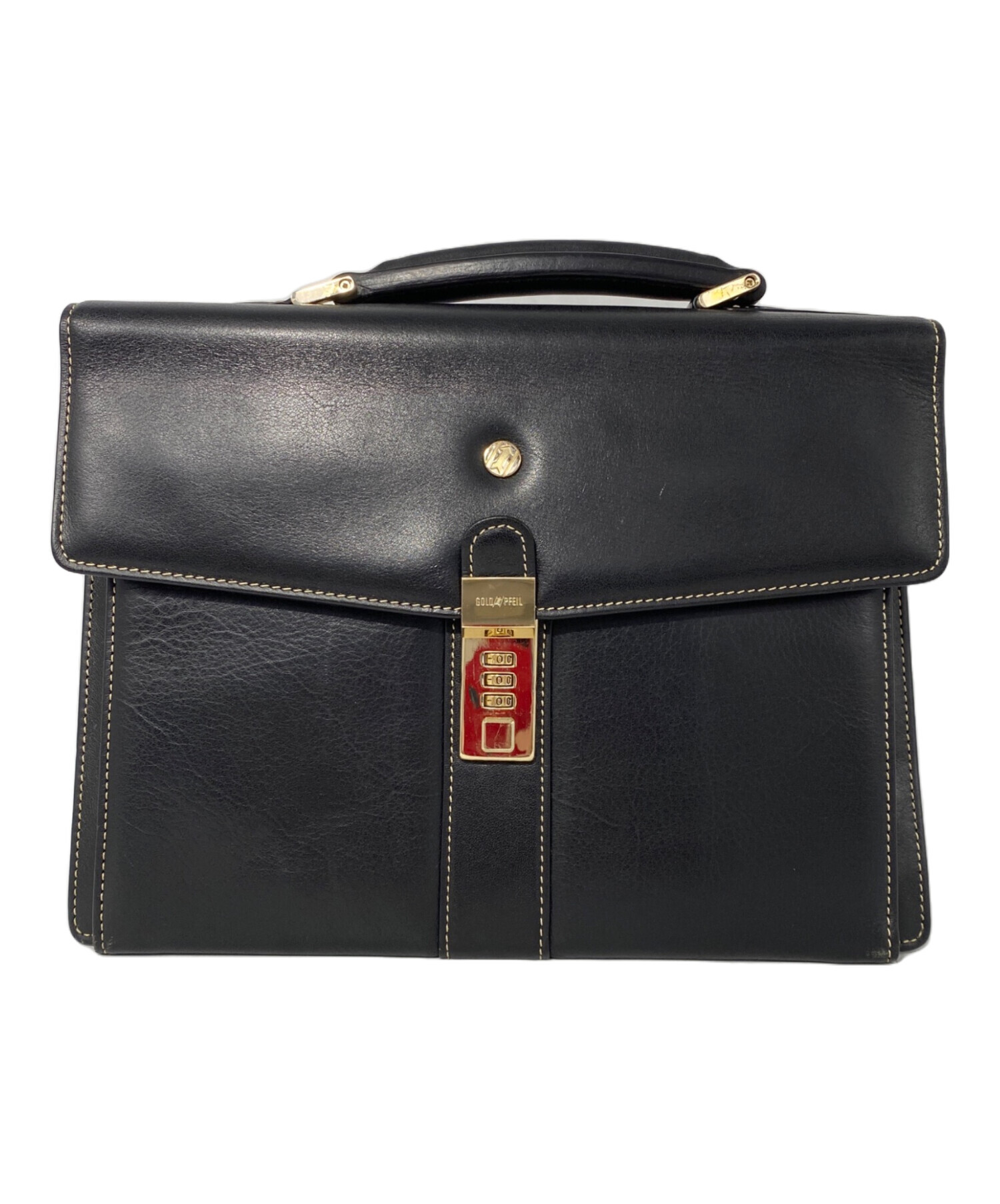 中古・古着通販】GOLD PFEIL (ゴールドファイル) ハンドバッグ