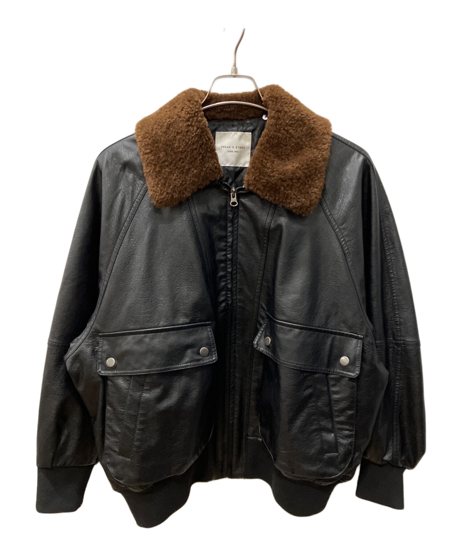 FRK401 中古品 中古・古着通販】FREAK'S STORE (フリークスストア) フェイクレザー