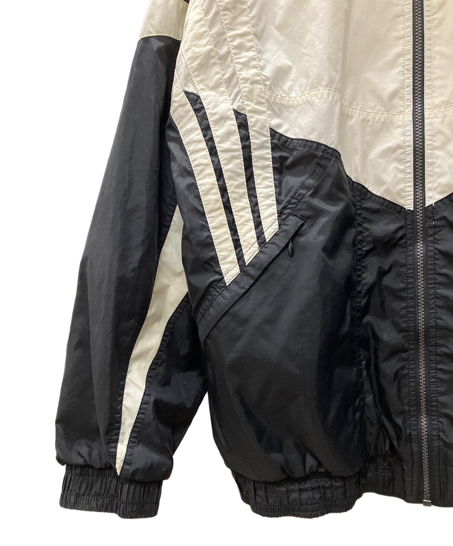 中古・古着通販】adidas (アディダス) ナイロンジャケット ホワイト