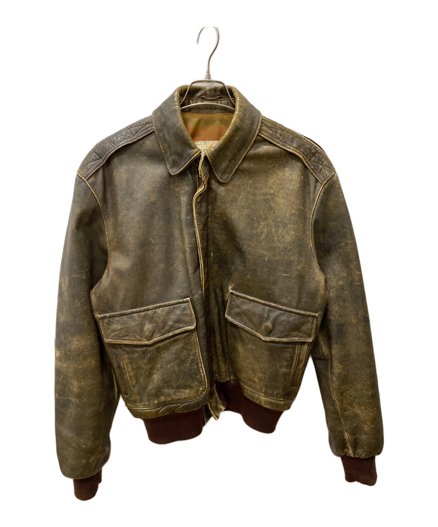 中古・古着通販】Golden Bear (ゴールデンベア) レザージャケット