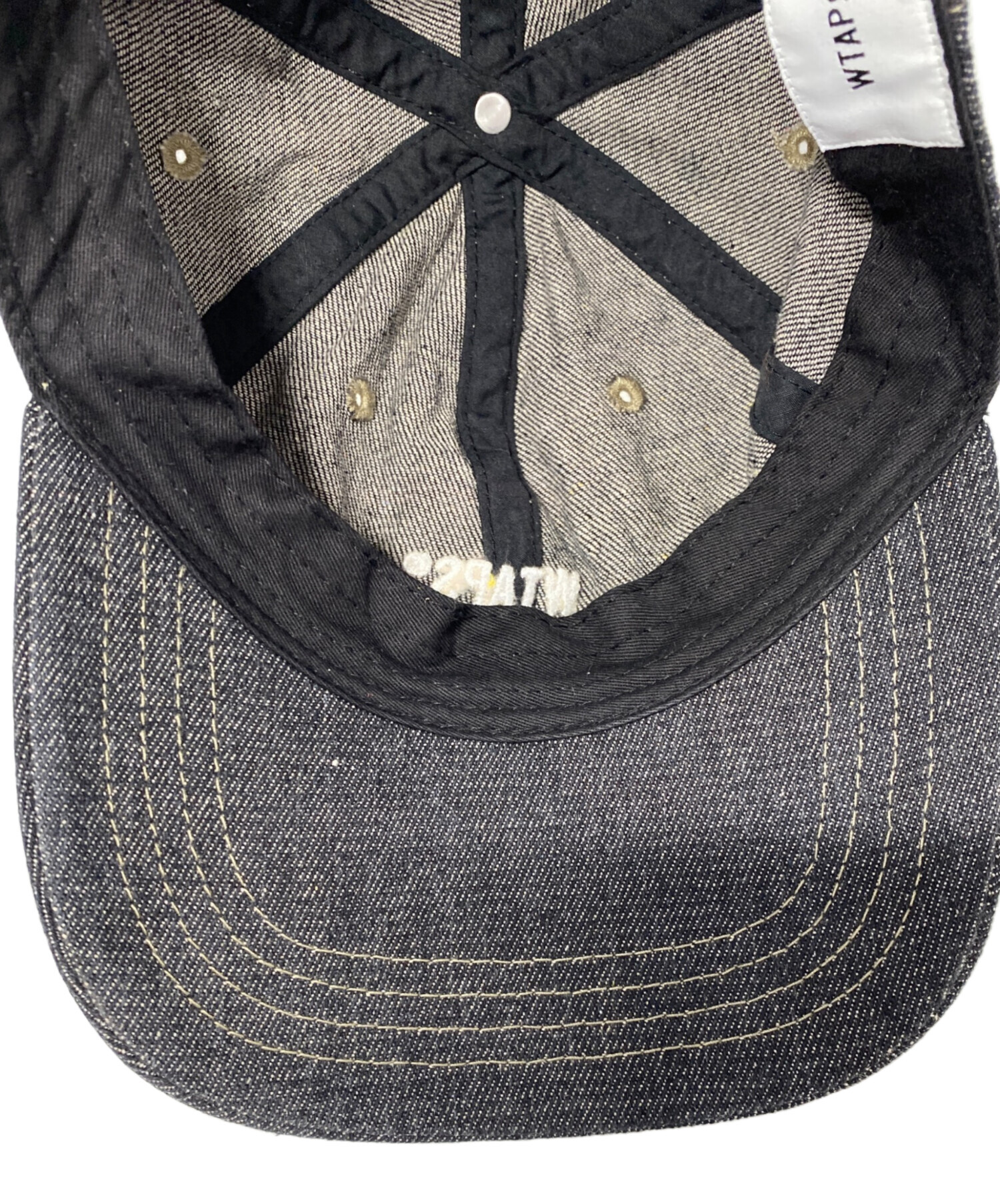 中古・古着通販】WTAPS (ダブルタップス) デニムキャップ インディゴ