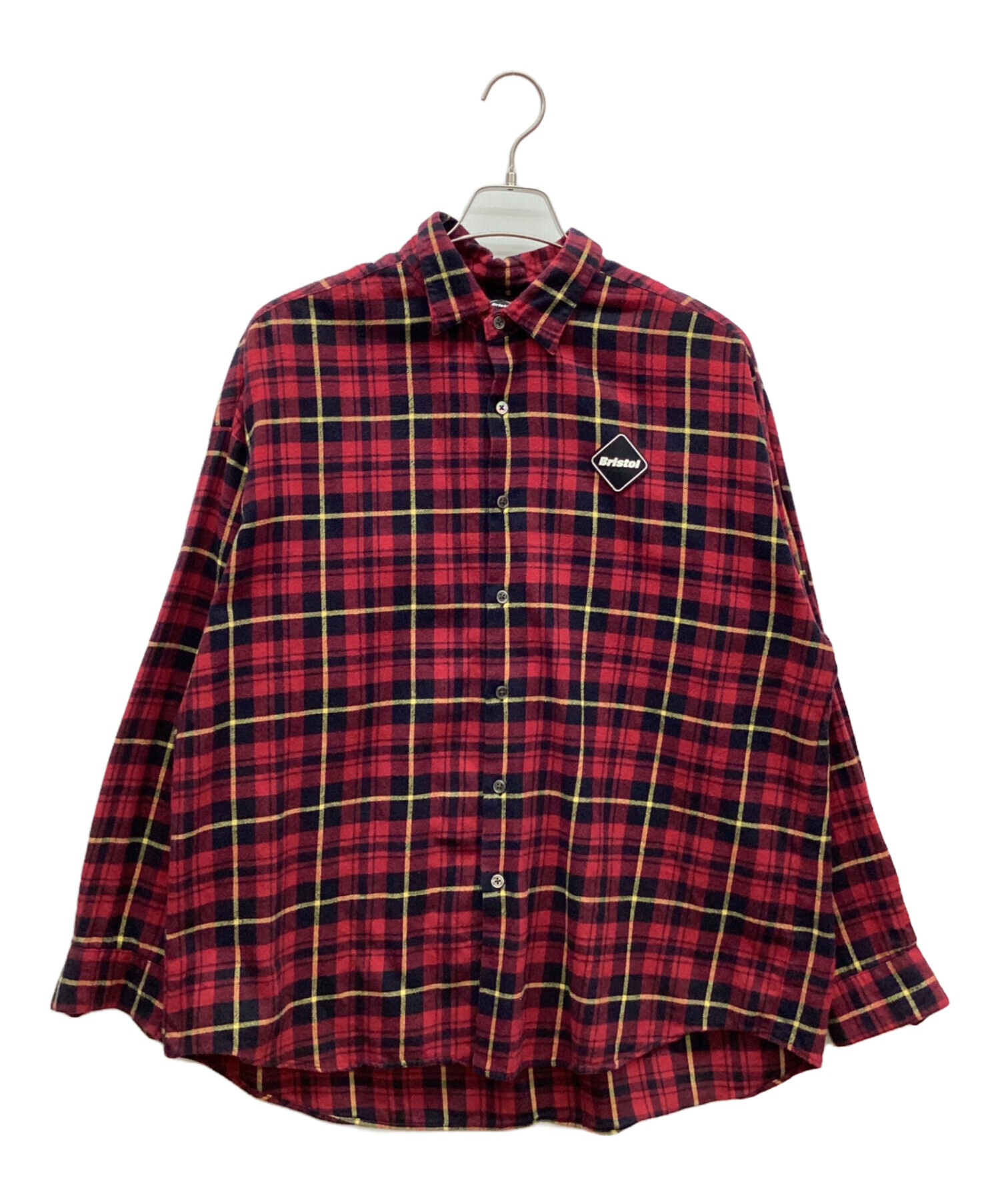 中古・古着通販】Bristol (ブリストル) 長袖シャツ レッド サイズ:S